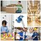Pacific Mailer Packing Tape Dispenser Gun 2 Inch Tape Gun with Carton Packing Tape Lightweight Industrial Side Loading Dispenser Blue
